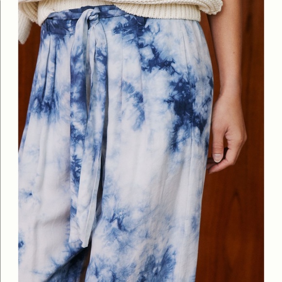 ❤️HP❤️ANTHROPOLOGIE CLOTH&STONE Venice Wide Leg Pants - Picture 4 of 12